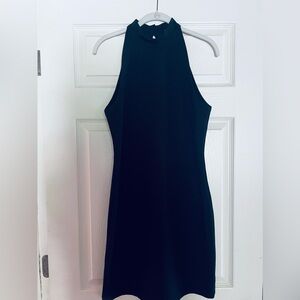 Sexy little black dress.